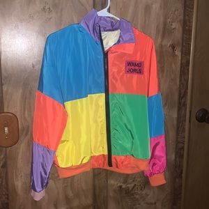 Colorblock windbreaker